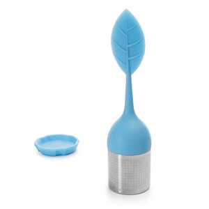 BPA Libero di Figura di Foglio di Silicone In Acciaio Inox Extra Fine Della Maglia Infusore <span class=keywords><strong>Con</strong></span> Gocciolamento Vassoio - Product Image 4