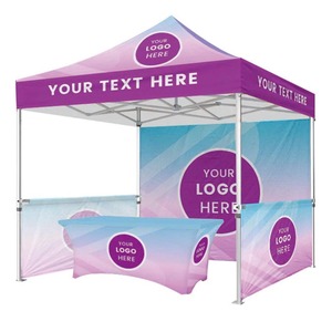 Carpa de feria comercial de tela Oxford 600D con marco de aluminio de 10*10 pies con logotipo personalizado para marketing al aire libre - Product Image 4