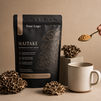 Натуральный экстракт гриба майтаке Qidan Private Label с полисахаридами для поддержки иммунитета, в бутылках и тубах