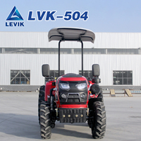 Nouveau tracteur agricole compact 50 CV 4x4 avec châssis étroit pour la culture en verger et en petite exploitation