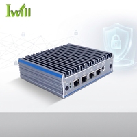 Sistema Barebone de Mini PC N1041 J4125 con Firewall VPN Personalizado para Seguridad de Redes Industriales