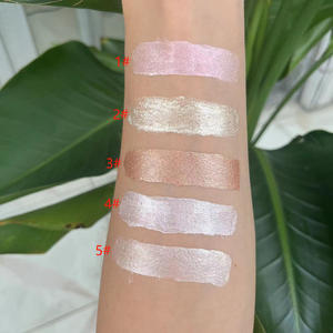 Etiqueta privada 3ml Resaltador líquido Logotipo personalizado Maquillaje Brillo de larga duración Perla <span class=keywords><strong>facial</strong></span> Bronceador Cosmético Venta al por mayor Vegano - Product Image 6