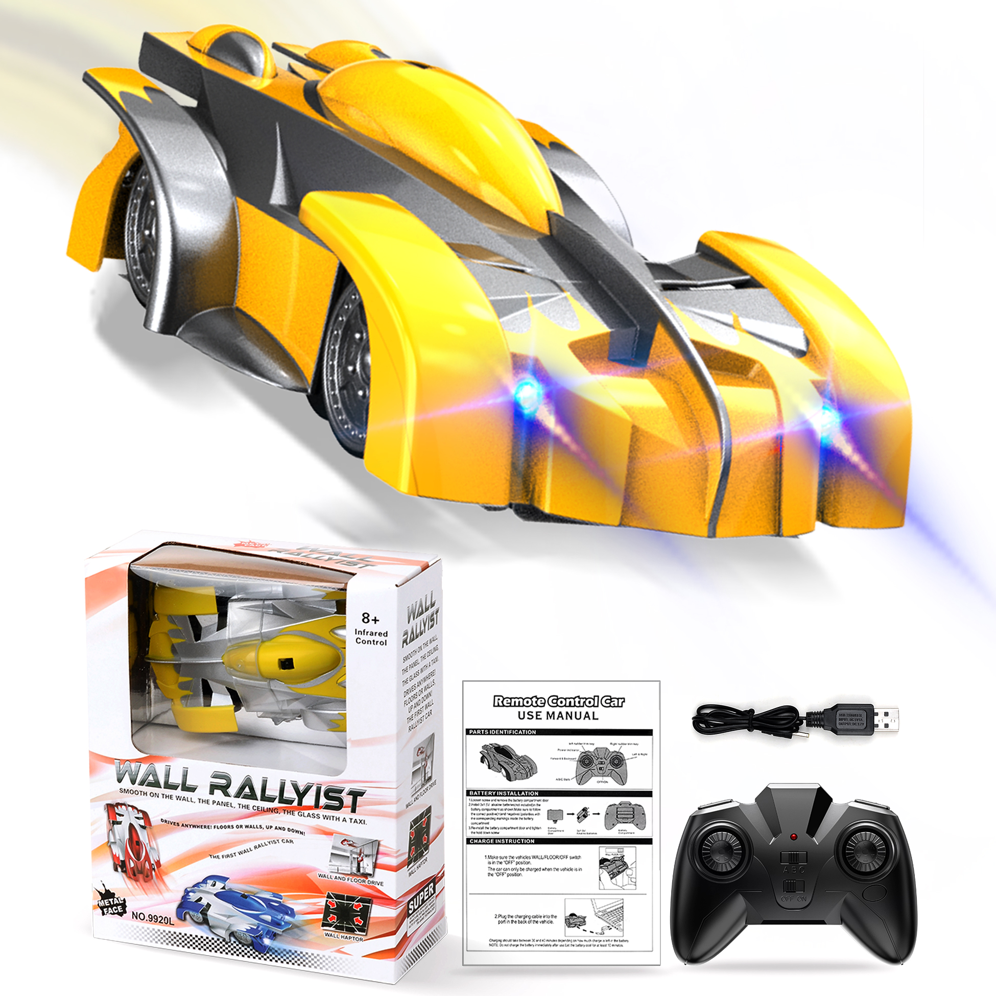 9920L Wall Climbing Car RC Racing Fun Skills for Kids