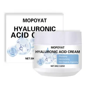 MOPOYAT Anti-aging Hyaluronic Acid Cream Promotes Skin Cell Regeneration for Face Instant Hydration for Skin, Home Spa Size