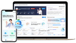 Effizienter KI-Interview-Assistent Chatbot mit Echtem Interview-Funktion - Product Image 2