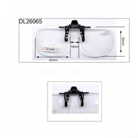 Lunettes de lecture sans monture UV400 multi-tailles à clipser, design rabattable, portables et légères pour hommes et femmes, logo personnalisé OEM ODM disponible