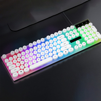 Clavier de jeu mécanique avec interrupteurs de haute qualité, réponse rapide, rétroéclairage LED pour une expérience de jeu intense sur PC