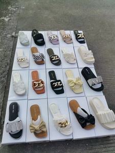 Ciabatte da <span class=keywords><strong>donna</strong></span> Sunborn con punta aperta, eleganti sandali da spiaggia con fibbia e soletta in PU per l'estate e l'inverno - Product Image 3