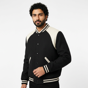 Best Quality Wholesale Wool Varsity <b>Jacket</b> Custom <b>Baseball</b> Logos Patches and Labels Plus CollegeBaseballjacket <b>for</b> <b>men</b> - Product Image 1