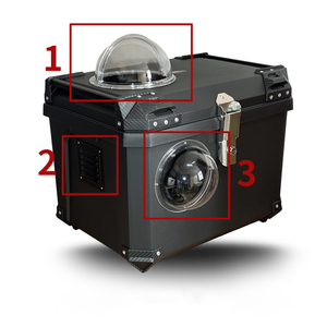 Caja de Almacenamiento Trasera <span class=keywords><strong>para</strong></span> Scooter/<span class=keywords><strong>Motocicleta</strong></span> Eléctrica, Resistente al Agua, Ventilada, Resistente a Bajas Temperaturas, de PP Reforzado - Product Image 6