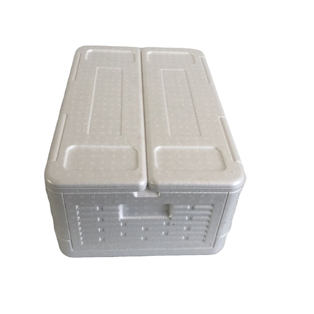 Ice  Cooler Foldable Flip  Insulated EPP Foam Cooler Box Chest Styrofoam Shipping Cooler Flip Box for Car Ice Chest