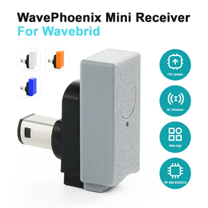 Receptor Inalámbrico para Juegos Retro WavePhoenix para Controlador Nintendo WaveBird, Adaptador Compatible con <span class=keywords><strong>GameCube</strong></span> y <span class=keywords><strong>Wii</strong></span> (RVL-001) - Product Image 2