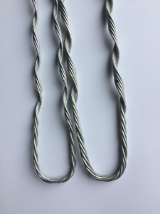 Adss có thể điều chỉnh kết thúc chết Guy Grips làm bằng hợp kim nhôm bền và Wire Rope Clip tensores - Product Image 5