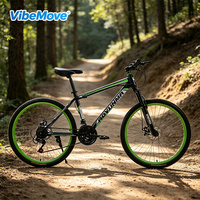 Vélo VTT 21/24 vitesses, cadre Soft-Tail à suspension avant, vélo de montagne en carbone pour femmes, adultes, adolescents, étudiants, vélo à vitesses
