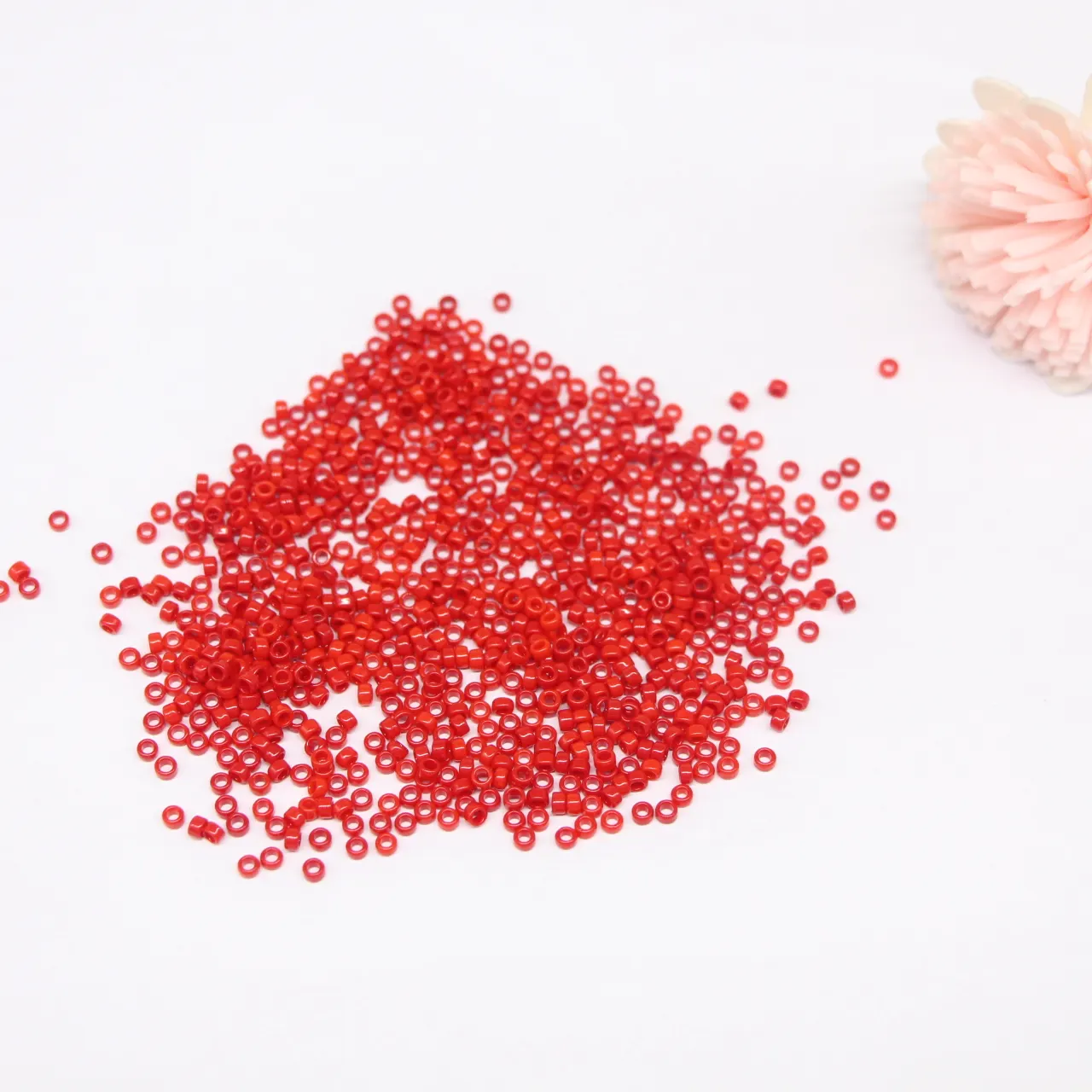 מיוקי זכוכית זרע חרוזים בתפזורת רקמת מכונת שימוש מיוחד חרוזים להכנת תכשיטים או בגדי קישוט