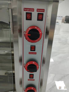 Asador de Pollos Eléctrico/a Gas de Alta Capacidad, Máquina Asadora de Pollos, <span class=keywords><strong>Horno</strong></span> Asador de Pollos - Product Image 4