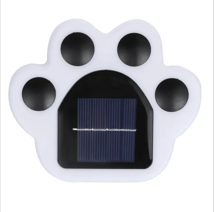 Lampe solaire à 4 LED en forme de patte d'ours, éclairage d'extérieur, luminaire de paysage, idéal pour un jardin