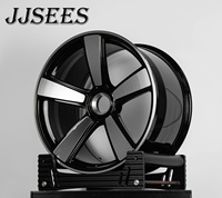 Nouvelles jantes en alliage forgé à cinq branches, finition usinée, 5x120 5x114.3, 18 19 20 pouces, 40mm 30mm 100mm pour X5 Porsche Voiture de tourisme