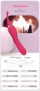 2-in-1 AV Dual-Ended Vibrator mit 10 leistungs starken G-Punkt-Stimulation Sexspielzeug für Erwachsene für Frauen - Product Image 6