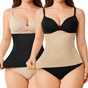 Body modellante senza cuciture a vita alta, contenitivo invisibile per il controllo della pancia, cintura snellente <span class=keywords><strong>post</strong></span>-parto - Product Image 1