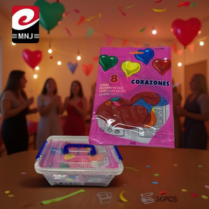 Corazones Heart Shaped Balloons 36Pcs Mixed Colors Party Decorations - Product Image 3