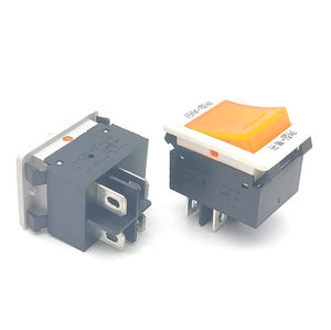 Interruptor de Circuito de Doble Polo ST-1004 Impermeable de Alta Calidad, Color Blanco con Lámparas Iluminadas y 4 Terminales de Contacto - Product Image 4