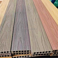 Dalles de terrasse en composite WPC co-extrudé, brossées, à emboîtement, faciles à installer, pour extérieur – Vente directe usine