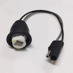 Cao su trắng T10 lampholder bụi che phổ biến Đèn Xe Máy và chiếu sáng xe