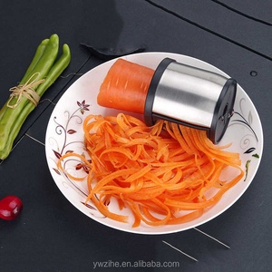 Grattugia e Affettatrice Manuale in Acciaio Inox, Spiralizzatore per Verdure, Utensili da Cucina e Accessori - Product Image 6