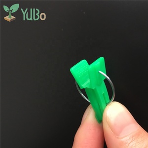 Différents types de clips de fixation en plastique, clips de greffage en plastique pour plantes de <span class=keywords><strong>tomates</strong></span> pour pépinière - Product Image 6