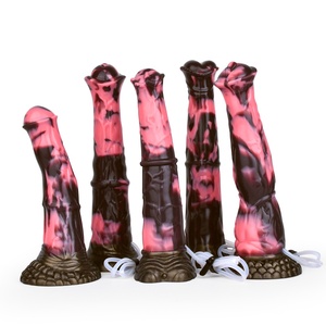 NNSX Silicone Squirting <b>Dildo</b> Ejaculating Penis Artificial Monster Cock Suction Cup Squirting Horse <b>Dildo</b> Masturbation Sex Toy - Product Image 1