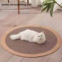Tapis à griffer pour chat en fil de coton tissé, durable, anti-déchirure, pour aiguiser les griffes, lit confortable, idéal pour grimper et griffer en été