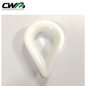 สายไนล่อนปลอกพลาสติกสีขาวสำหรับเปลี่ยนเชือกลวด8มม. 10มม. 12มม. 16มม. - Product Image 3