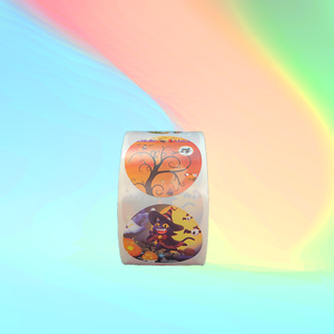 Rouleau d'autocollants en papier imperméable personnalisé, estampage à froid, impression offset, étiquettes autocollantes pour l'emballage de pots de café et de cosmétiques - Product Image 2