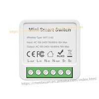 Module de commutation minuterie intelligent Tuya Mini WiFi Zigbee 2/3/4 voies, contrôle bidirectionnel, compatible Smart Life, Alexa, Google Home, Yandex Alice