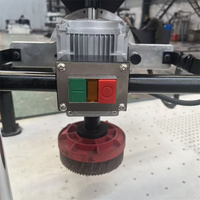 Lijadora Industrial Manual con Mesa de Aspiración Motorizada y Mesa de Trabajo, Potencia de 3.95kW, Construcción de Acero Inoxidable