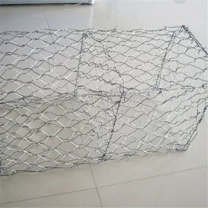 重型镀锌六角形 2x1 m 编织丝网 gabion