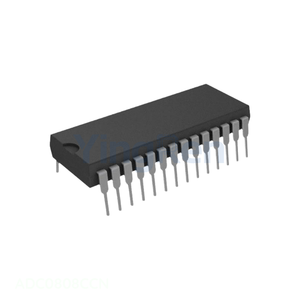 28 DIP (0.600", 15.24mm) ADC0808CCN Data Acquisition <strong>IC</strong> ADC 8BIT SAR 28DIP In Stock Electronic Circuit Components - Product Image 1