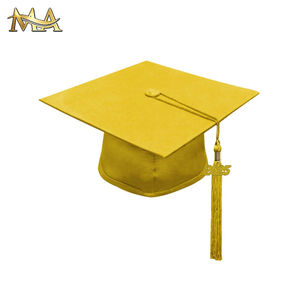 Casquette de graduation unisexe abordable pour adulte avec pompon Année Charm Impression personnalisable OEM ODM Graduation Hat Colors <span class=keywords><strong>Opinion</strong></span> - Product Image 3