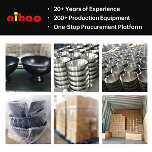 NIHAO Özel Logolu Büyük Şampanya Buz Kovası Paslanmaz Çelik Bira Şarap Soğutucusu Gül Altın Parti Buz Kovası Ev Bar Partisi İçin - Product Image 6