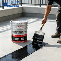 Enduit d'étanchéité multi-usages à base d'émulsion acrylique et de carbonate de calcium lourd V970, produit en usine, pour sous-sols