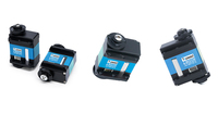 Servomoteur numérique sans noyau à double bras 360° 6V 6kg, boîtier métallique, engrenages en cuivre et acier, programmable TTL pour robot, pince, articulation, panneau