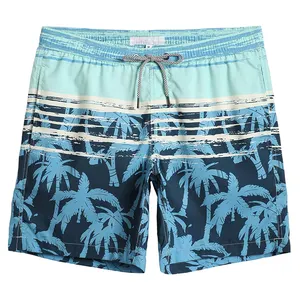 Factory Custom 2024 New Design Your Own Swim Trunks Quick Dry Boys Swimming Trunks Beachwear Swimwear Men