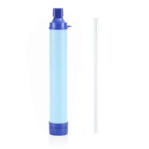 Pajitas con Filtro de Agua Portátiles de Emergencia, Mini Purificador de Agua para Exteriores, Filtración de 4 Etapas, Impermeable, para Camping, Hogar y Auto - Product Image 5