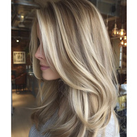 Pelucas de Cabello Humano Virgen con Frente de Encaje 13x4, Color Castaño Ceniza con Reflejos 12A, Calidad Kosher, para Mujer