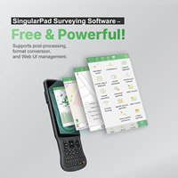 Receptor GNSS Láser SingularXYZ L1, Predicción de Órbita Inteligente GPS, Arranque Rápido en Frío, Sin Necesidad de Red, Conjunto Base y Móvil GNSS RTK