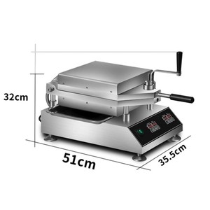 Machine à crêpes fines 110V 220V pour fruits de mer, fossiles et gâteaux, machine à crêpes de crevettes et de calamars - Product Image 6