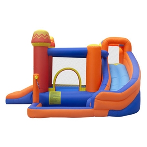 3-5 Trẻ Em Sân Nhà Mùa Hè Nước Vui Gia Đình Trượt Với Hồ Bơi <span class=keywords><strong>Inflatable</strong></span> Pirate Spray Trượt Nước Công Viên Hồ Bơi Với Súng Nước - Product Image 4