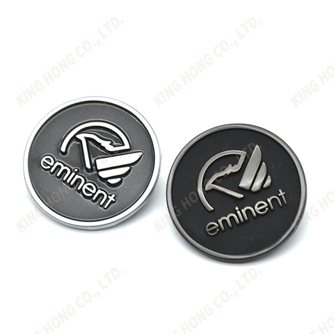 Small Square Metal Plate Recycled Material with Custom Logo Name Plate Tag for Handbags in Stock