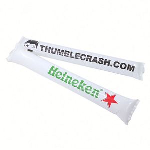 Bâtons lumineux gonflables personnalisés en couleur avec logo pour événements promotionnels, bâtons de cheering LED, claquettes Bam Bam - Product Image 3